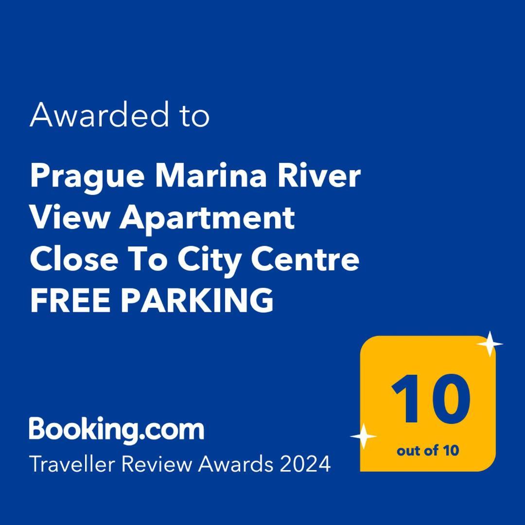 Prague Marina River View Apartment Close To City Centre Free Parking Extérieur photo